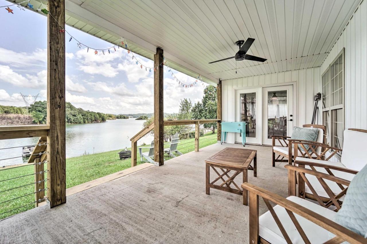 Cherokee Lake Home With Private Dock And Patio! Bean Station Exterior photo